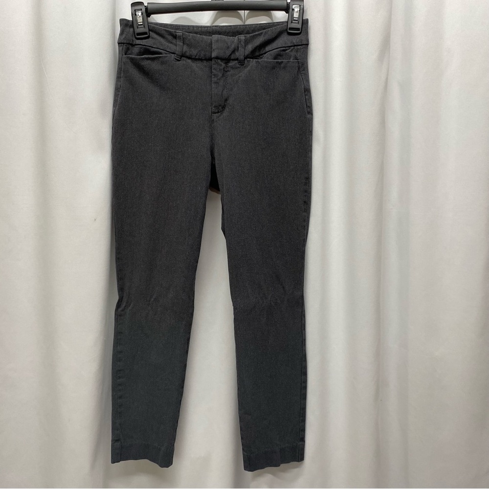 Old Navy womens size 0 high rise pixie ankle pants gray